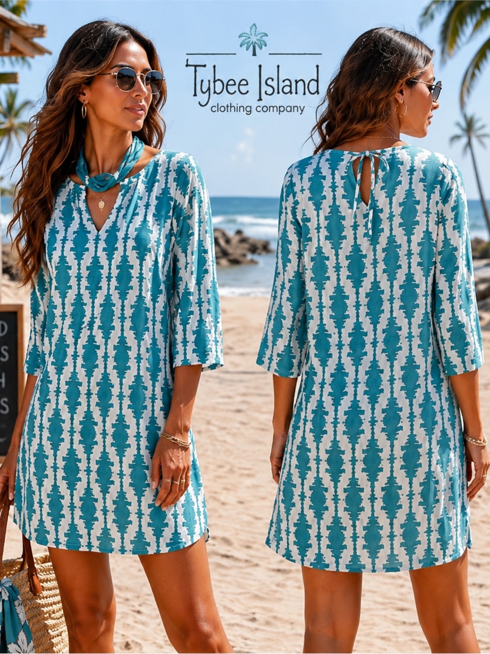 NWT Tybee Island Clothing Co., Beach to Brunch, Dress,Cover-Up,Size S